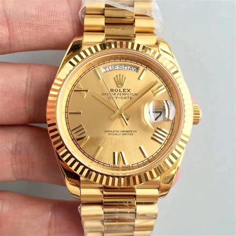 replica of day date rolex gold|rolex knockoff watches day date.